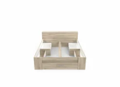 Bed 160x200cm - decor - kronberg eik met opbergruimte