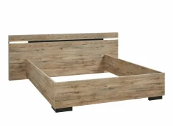 Bed 140x200cm - decor - scarlet eik