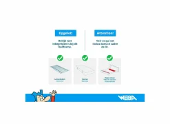 Bed 180x200cm - decor - sonoma met matras en bodem