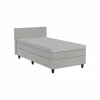Bedbox BOX53 100x200cm - stof - taupe