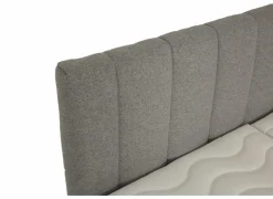 Bedbox Miralindo 160x200cm - stof - nordic ash elektrisch
