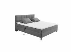 Bedbox Miralindo 180x200cm - stof - nordic graphite elektrisch