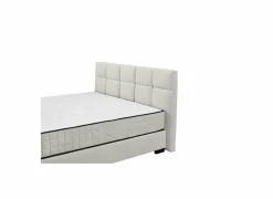 Bedbox Nagol A 180x200cm - stof - beige met opbergruimte