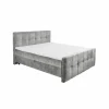 Bedbox Valetta 180x200cm - stof - grijs