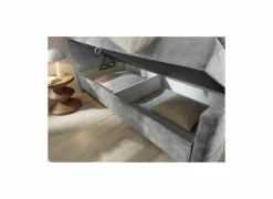 Bedbox Valetta 180x200cm - stof - grijs