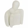 Beeld Paar Rima H22,5cm - polystone - wit