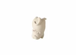 Beeldje Catty H12,5cm - polystone - beige
