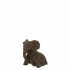 Beeldje Olifant Liggend H17,5cm
