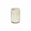 Beker Come Ø7x10,5cm - polystone - beige