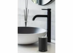 Beker Olomo Ø6,5x10cm - staal - zwart