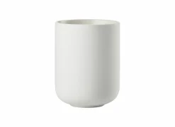 Beker Sensu Ø7,40x9,50cm - keramiek - wit