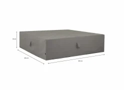 Beschermhoes 255x255cm grijs