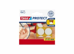 Beschermviltjes tesa Ø2,2cm wit