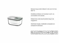 Bewaardoos Easyclip 450ml Mepal