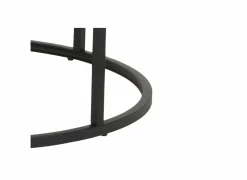 Bijzettafel Ø80cm - melamine - wild oak - set van 2