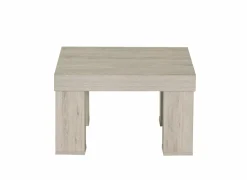 Bijzettafel Etna 68x68cm - decor - millenium eik & lichtgrijs