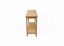 Bijzettafel Garden 120x40cm - naturel - teak massief