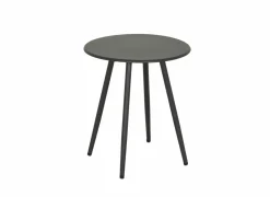 Bijzettafel Giardino  Ø45x50cm - staal - antraciet