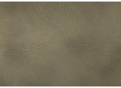 Bijzettafel Laggan Ø61/Ø43cm - aluminium & ijzer - zwart - set van 2