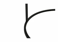 Bijzettafel SL2303  Ø76xH45,5cm/Ø56xH38,5cm - decor & metaal - tropix set van 2