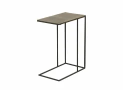Bijzettafel Snowdon 48x28cm - aluminium - antique brass