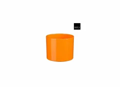 Bloempot Era H12,5cm keramiek oranje