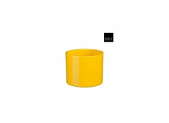 Bloempot Era H12,5cm keramiek geel