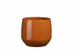 Bloempot Matteo Ø22x18cm - terracotta