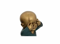 Boeddha beeld Sagesse Jiling H21cm set van 3