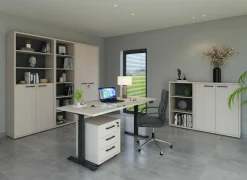 Boekenkast Flexo-1 90x40x216cm - decor - bolivar wood