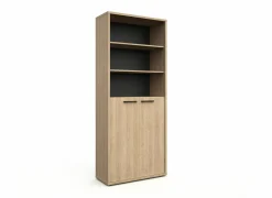 Boekenkast Flexo-2 90x40x216cm - decor - zand eik