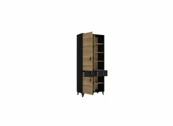 Boekenkast Lya 83x42x201cm - decor - cabezone oak & mauvella oak