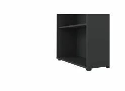 Boekenkast Sign 80x35x205cm - decor - mat grijs