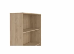 Boekenkast Sign 80x35x124cm - decor - jackson hickory bruin