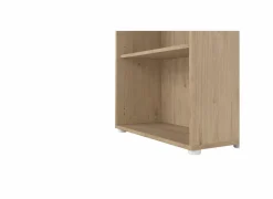 Boekenkast Sign 80x35x124cm - decor - jackson hickory bruin