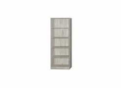 Boekenrek Elmo 70x30x180cm - decor - new grey oak