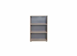 Boekenrek Merida 72x34x109cm - melamine - tori bruin