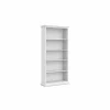 Boekenrek Paris 96x37x201cm - decor - wit