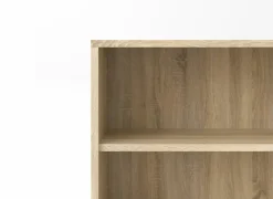 Boekenrek Prima 89x40x113cm - decor - eik