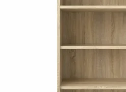 Boekenrek Prima 89x40x222cm - decor - eik