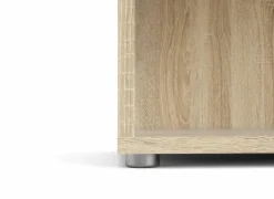 Boekenrek Prima 89x40x222cm - decor - eik