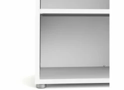 Boekenrek Prima 89x40x113cm - decor - wit