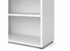 Boekenrek Prima 89x40x222cm - decor - wit