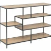 Boekenrek 114x35x78cm - decor - eik