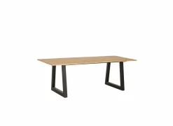 Boomstamtafel Sherwood 200x100cm - eik massief - naturel