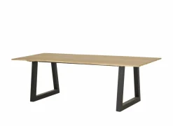 Boomstamtafel Sherwood 240x100cm - eik massief - naturel