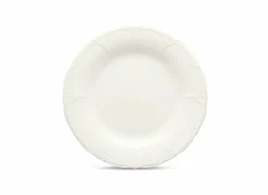 Bord Retro Ø32cm - porselein - ivoor