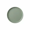 Bord Silueta Ø23cm - kunststof - groen