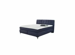 Boxspring Gitta 140x200cm - stof - blauw