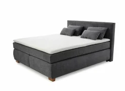 Boxspring Ulla 180x200cm - stof - antraciet